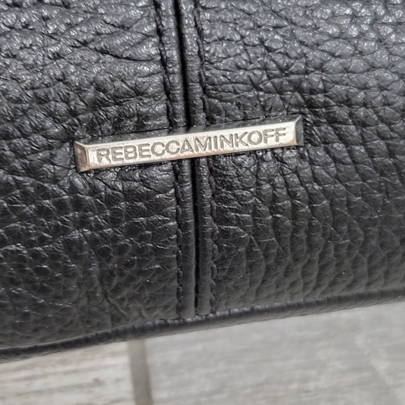 Rebecca Minkoff Black Pebbled Leather Handbag - Picture 8 of 15